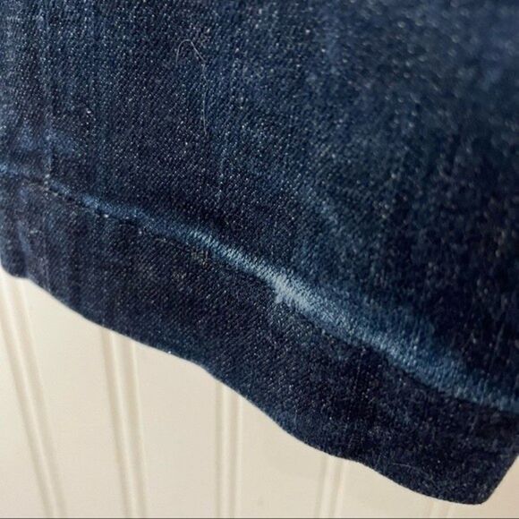 J Brand Jeans Y2K Dark Wash Straight Leg Low Rise Size 27 Cut #714 - Picture 10 of 13